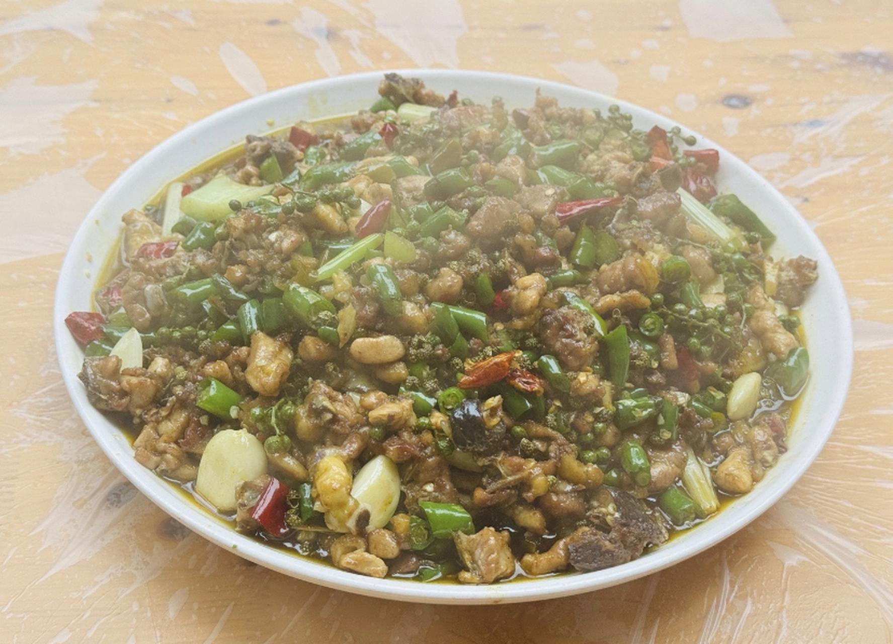 重庆过冬怎么能没有# 铁山坪花椒鸡,一道让人回味无穷的美食,其独特