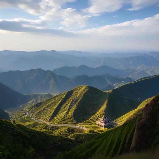 临洮东山的风景图片