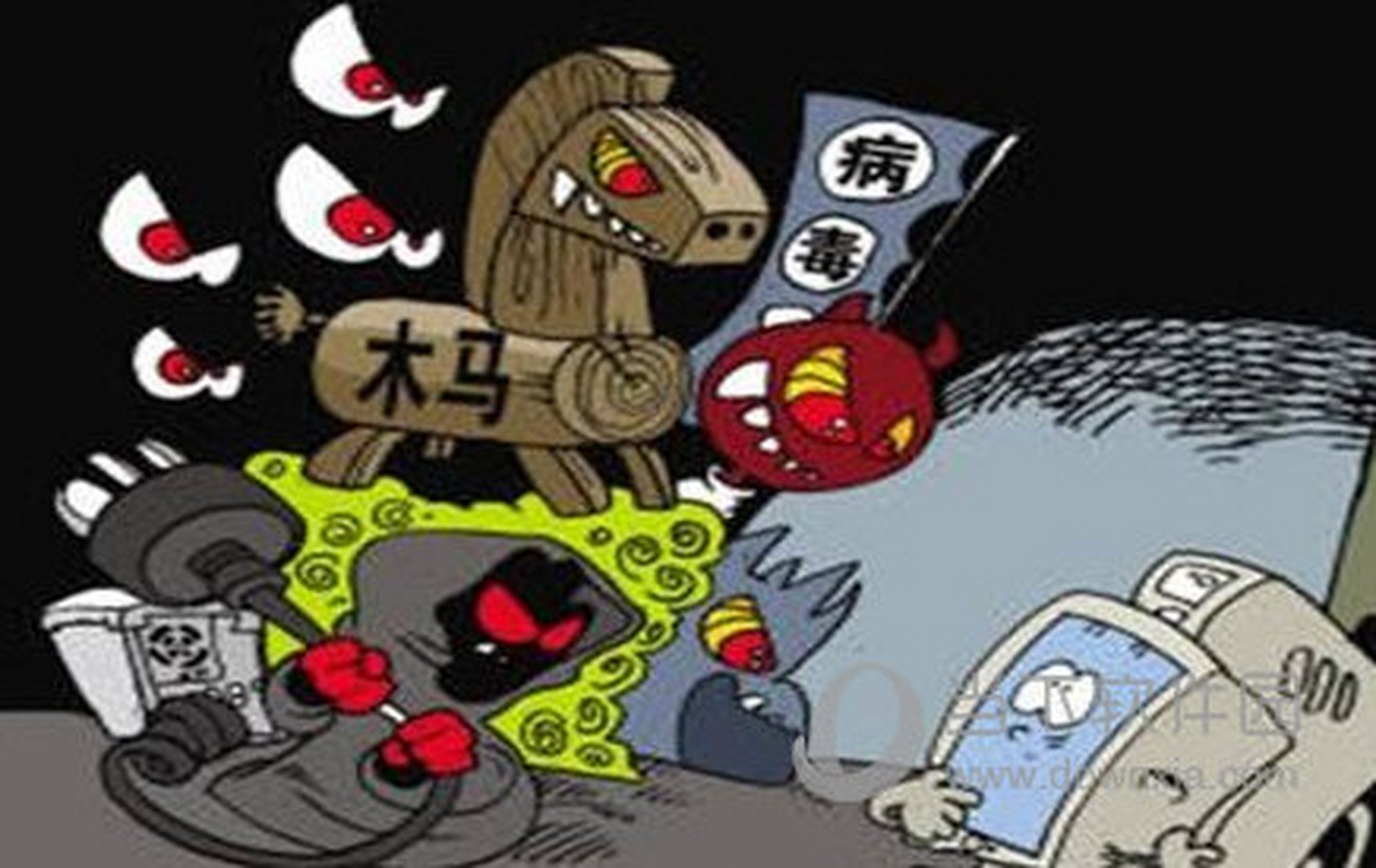 其实不是病毒变少了,而是中毒的方式变了,以前的病毒更像是恶作剧