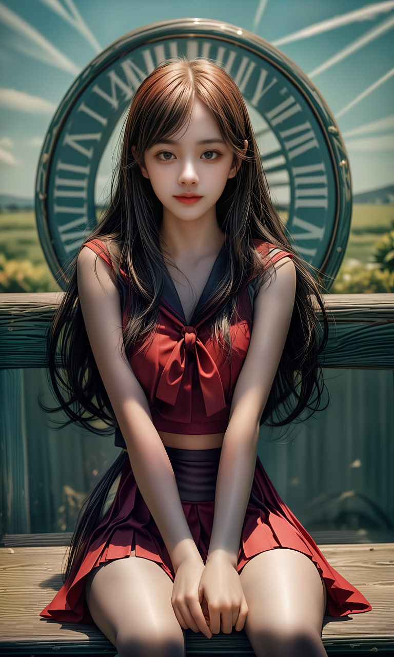 ai美女图片##ai美女写真# #ai美女壁纸# 每日ai美女秀	放学铃声响起