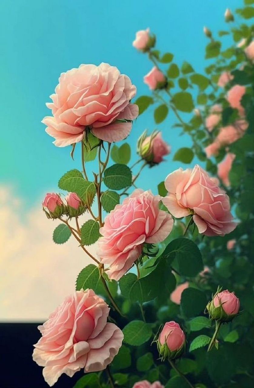 花朵壁纸,一个柔美的角落