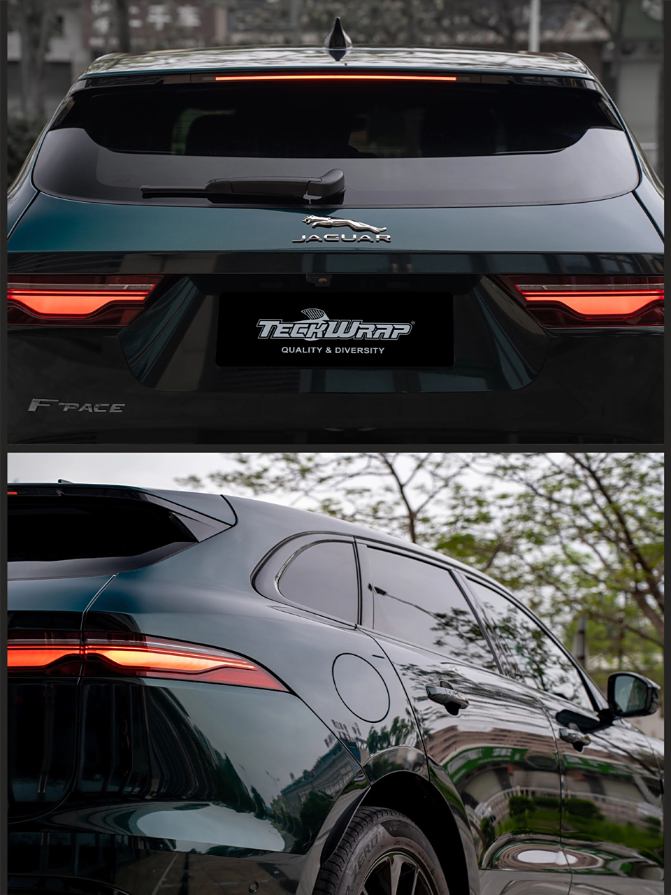 祖母石绿捷豹f-pace99高级绿的质感  捷豹英伦绅士祖母石绿,是英系