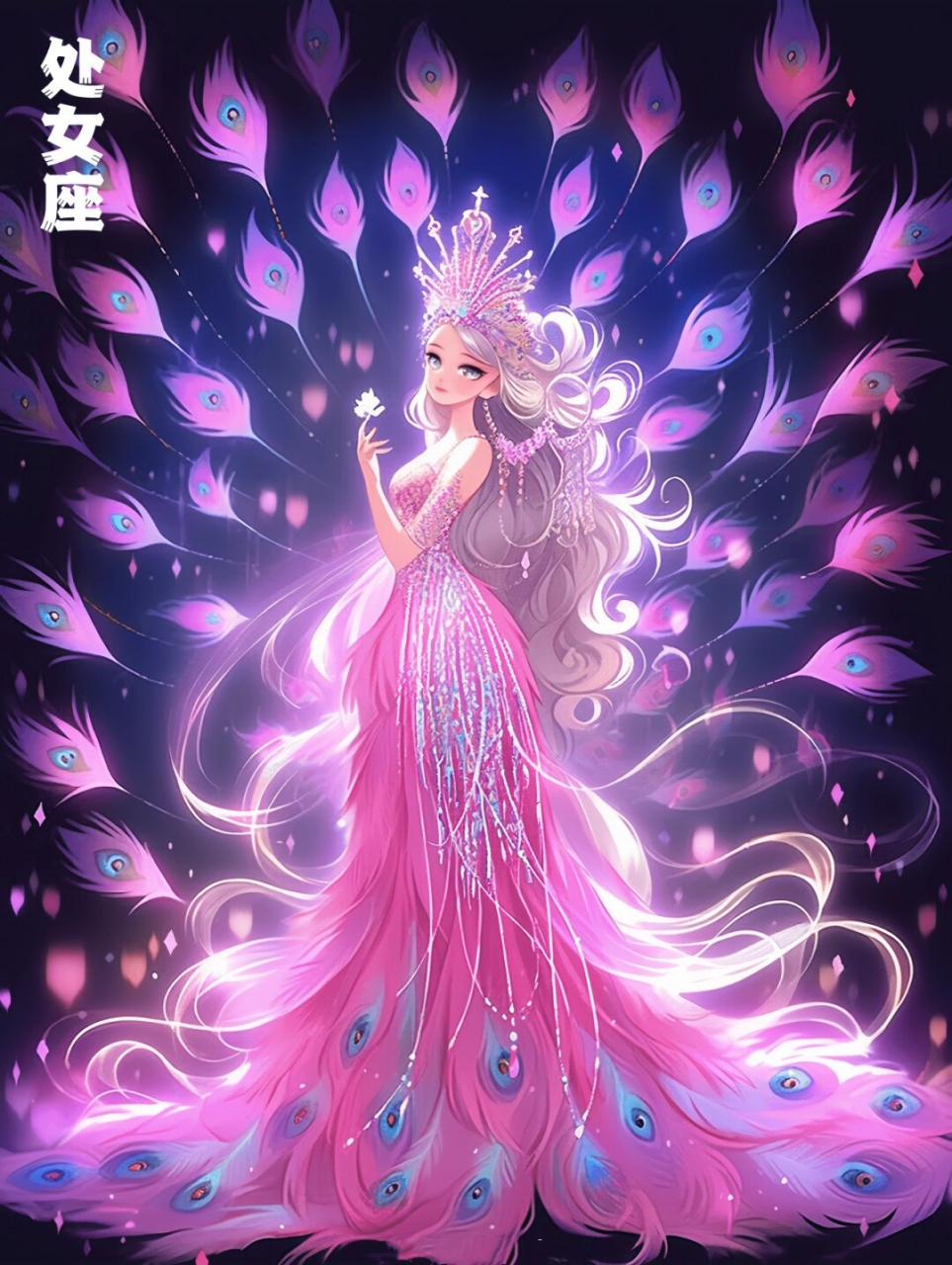 十二星座|专属孔雀公主  摩羯座的集合.