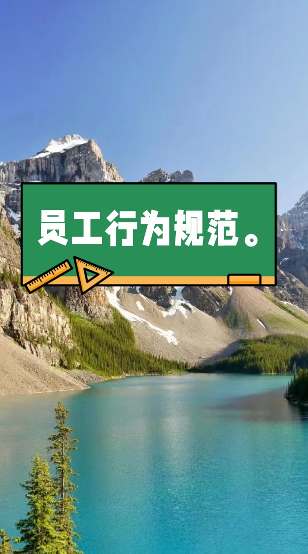 它涉及到员工的日常工作行为和职业道德