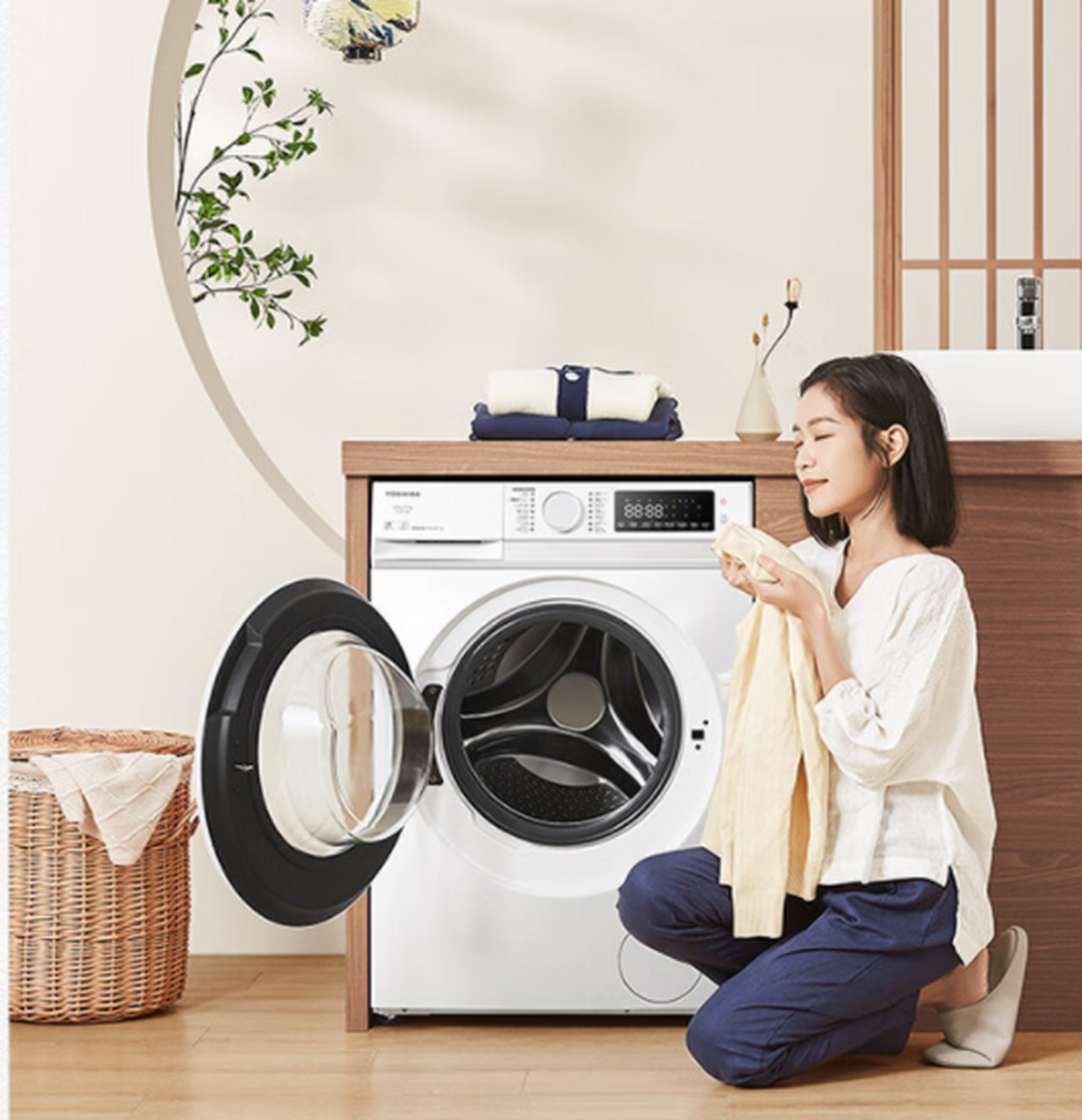 烘一体机 10公斤大容量 超薄全嵌 智能投放 92  99 这款东芝滚筒