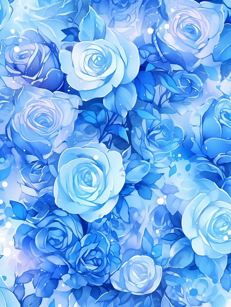 蓝色妖姬,免费可商用素材底图  今天给大家带来了一批超级好看的免费