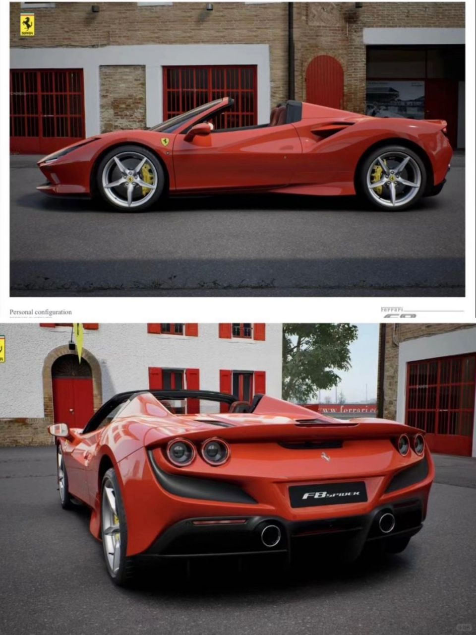 法拉利f8spider|最后的燃油v8绝唱 现车  各位车友,你们还在为错过