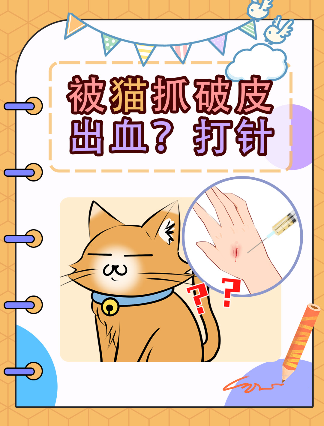 被猫抓伤出血怎么处理图片