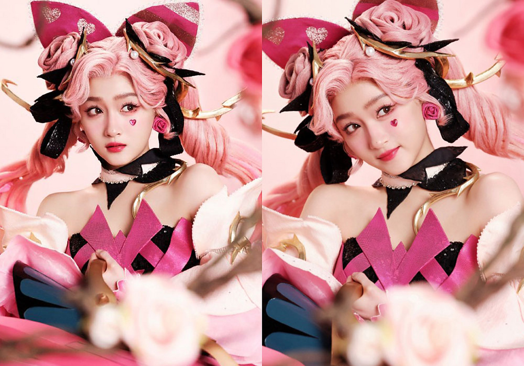 优质短图文计划# 关晓彤cos王者荣耀孙尚香,假发足足有7斤重.