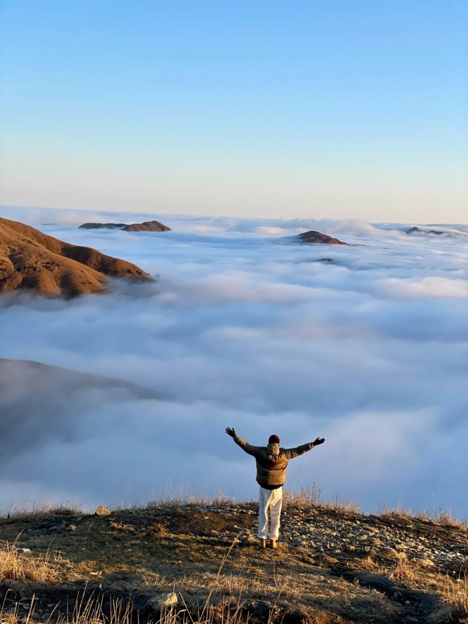 冬天武功山景色图片