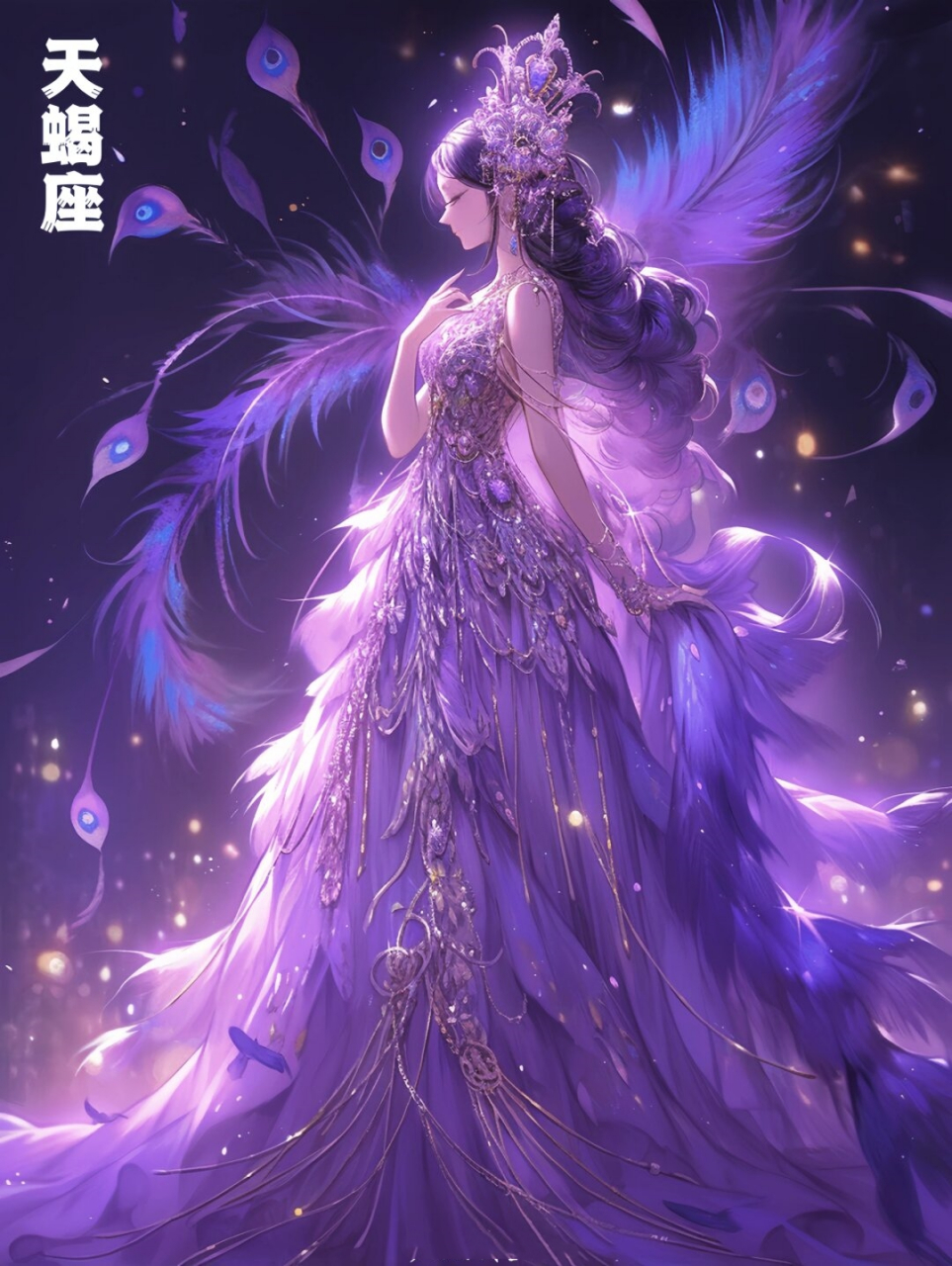 十二星座|专属孔雀公主  摩羯座的集合.