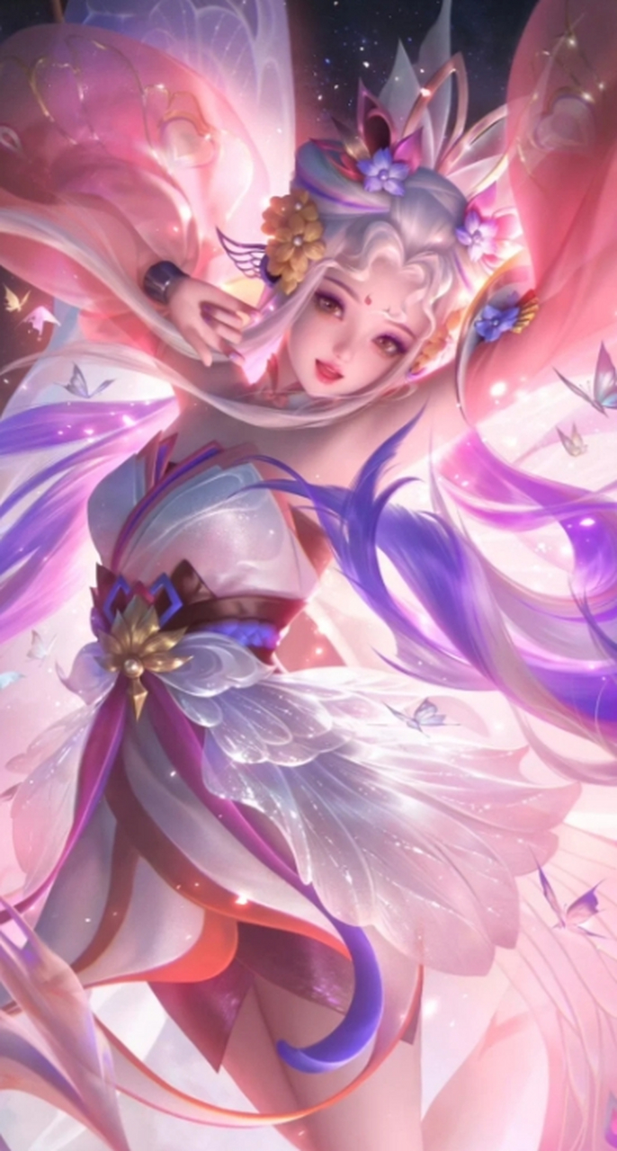 海报中的艾琳犹如仙子下凡,让人惊叹不已.