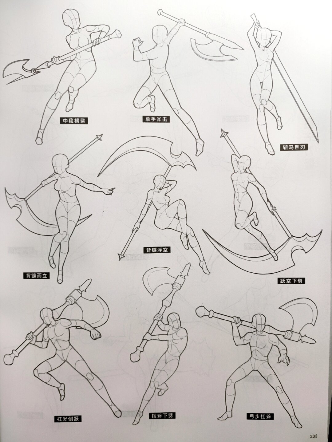 人体结构——挥动镰刀