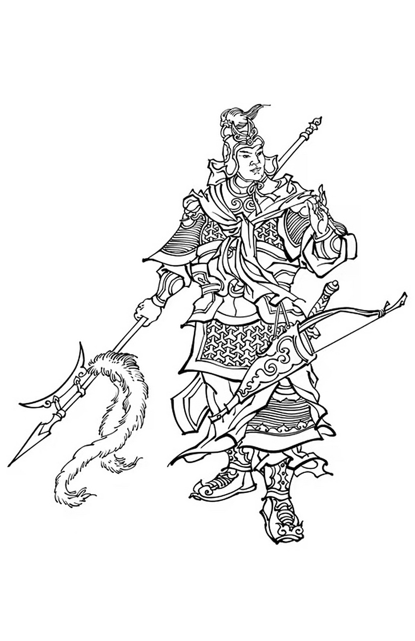  吕布使用的武器是方天画戟