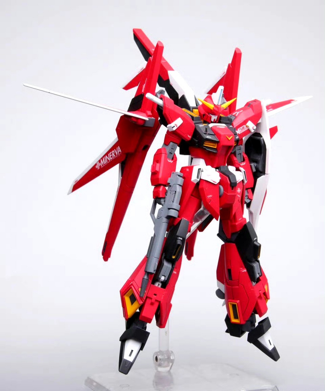 模型欣赏:机动战士高达seed destiny hg 救世主高达,by fortuna.