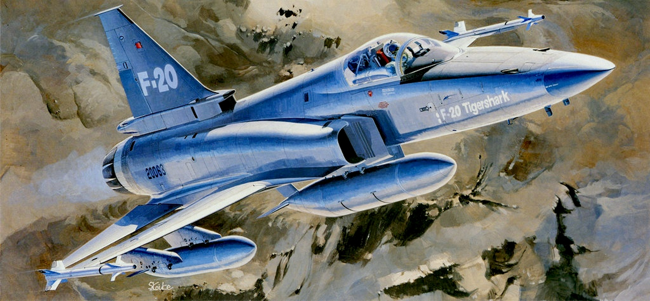 欣赏,展现了美军的第二代和第三代战斗机,其中部分作品被用作模型封绘