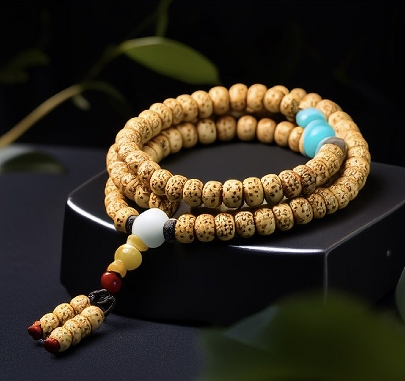 78星月菩提佛珠手链:禅意与神秘的结合78  99一串来自大自然的