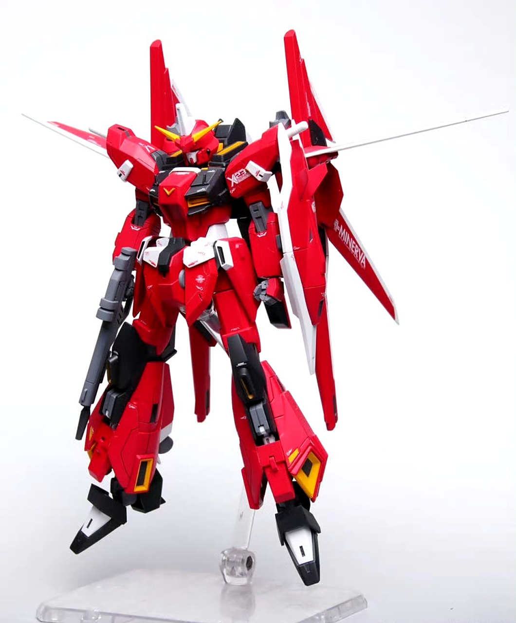 模型欣赏:机动战士高达seed destiny hg 救世主高达,by fortuna.