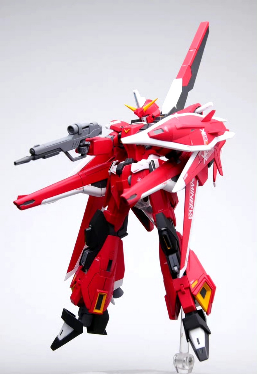 模型欣赏:机动战士高达seed destiny hg 救世主高达,by fortuna.