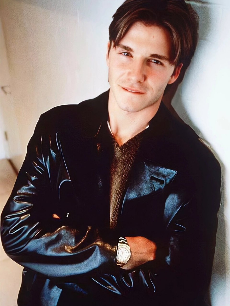 那些年的足坛第一帅哥 金发少年贝克汉姆