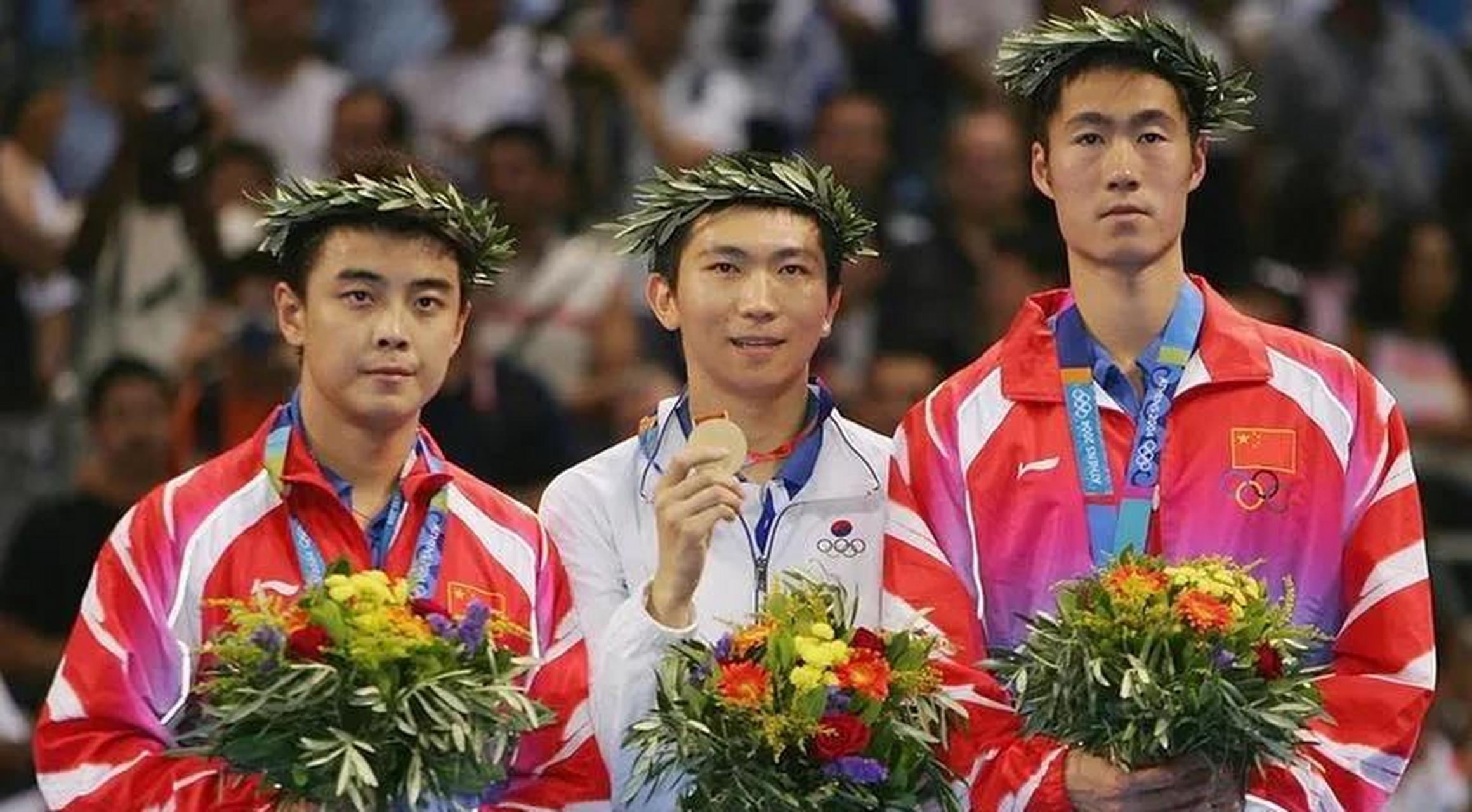 他曾是绝对主力,但柳承敏和张继科分别在2004年和2012年奥运会上击败