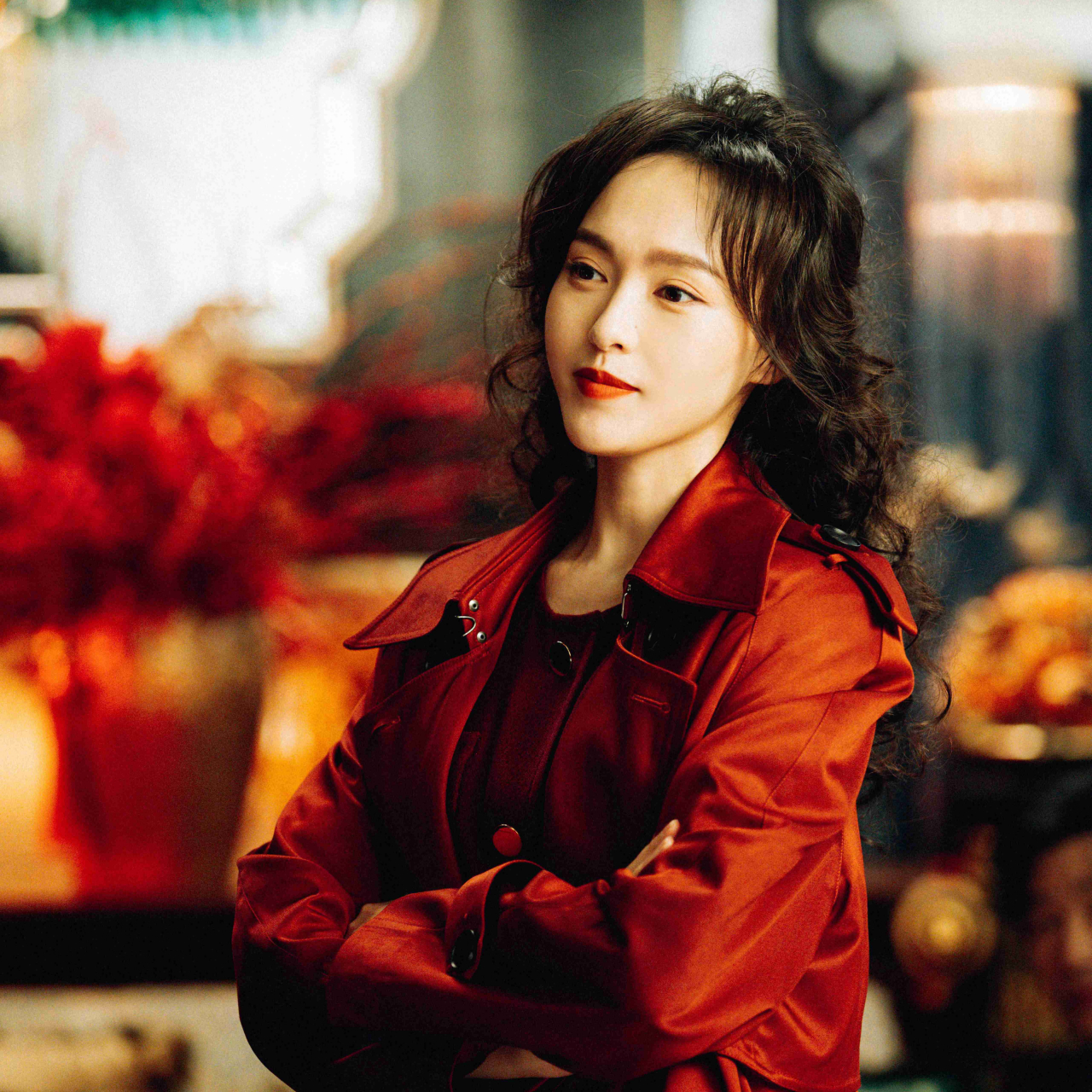 唐嫣繁花剧照大赏,又美又飒.#唐嫣繁花#