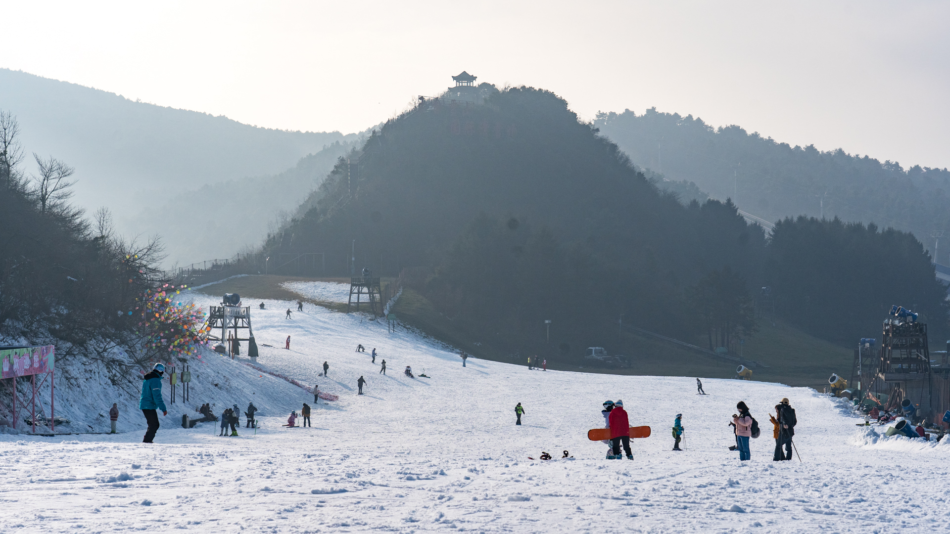 贵州六盘水滑雪场门票图片