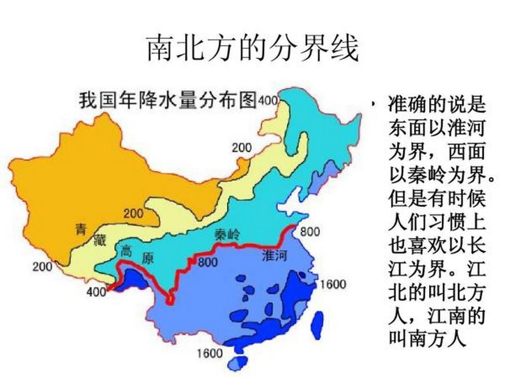 秦岭淮河一线怎么画图片