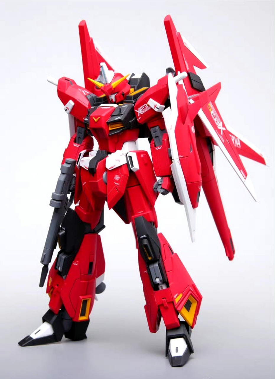 模型欣赏:机动战士高达seed destiny hg 救世主高达,by fortuna.