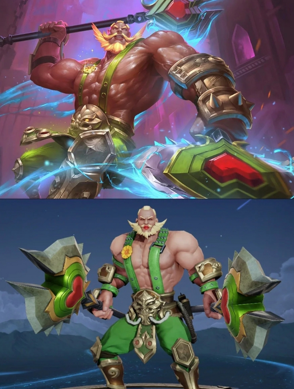 王者荣耀的勇者皮肤制造机!