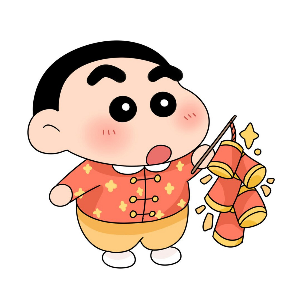 94蜡笔小新|开始期待新年!05  哇塞,终于完成了!