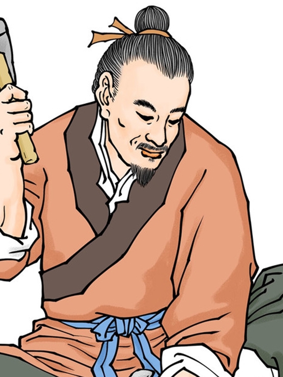 故事要从很久很久以前说起,当时的鲁班刚刚鲁班古代木匠图片鲁班