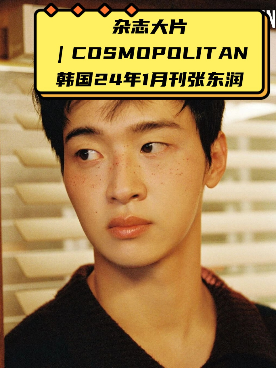 杂志大片:cosmopolitan韩国24年1月刊张东润  在cosmopolitan韩国24年