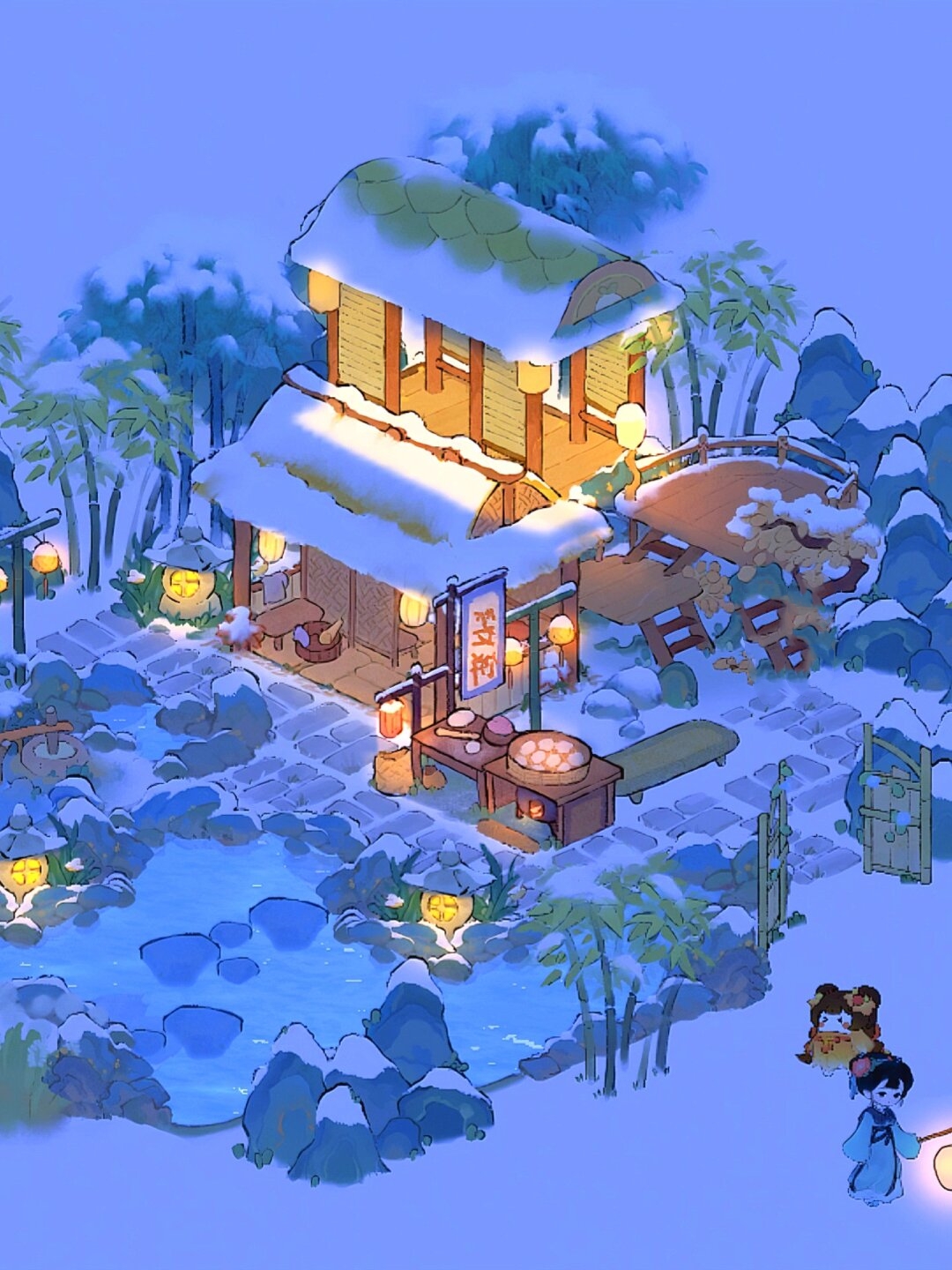 游戏中的场景和角色设计都充满了童趣和温馨,让人仿佛置身于一个童话