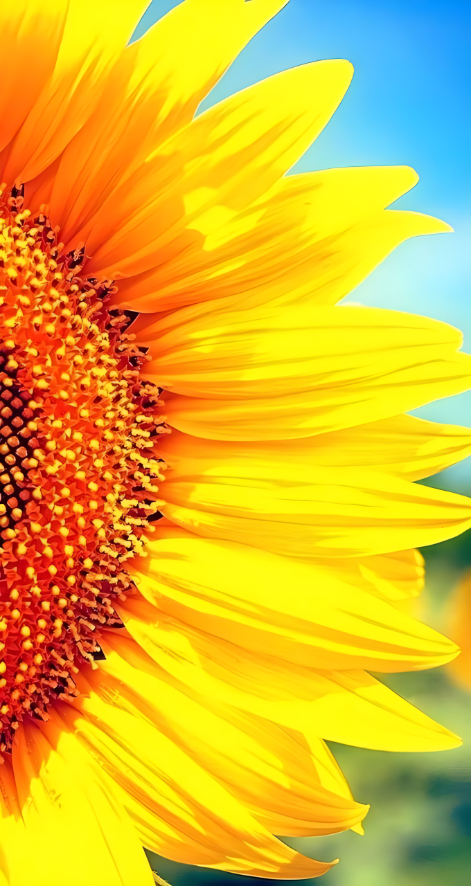 向日葵壁纸,追求光明