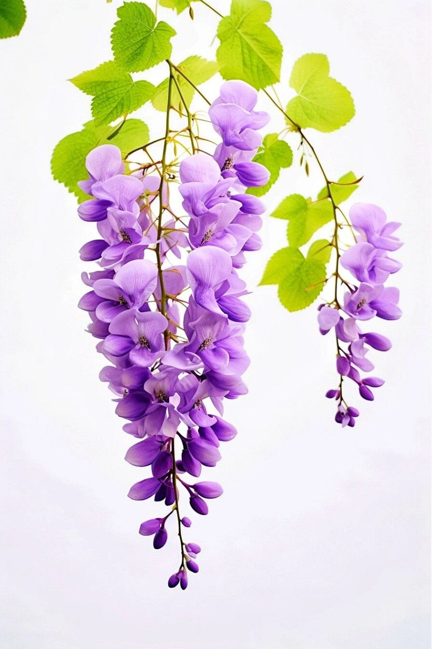 绘画素材:藤萝  藤萝(wisteria villosa rehder)是豆科紫藤属落叶藤本
