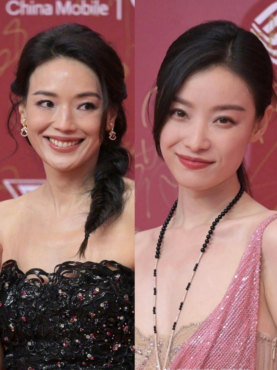 以前一直以为这俩是同一个人 倪妮与舒淇仿佛一对孪生姐妹,气质相近