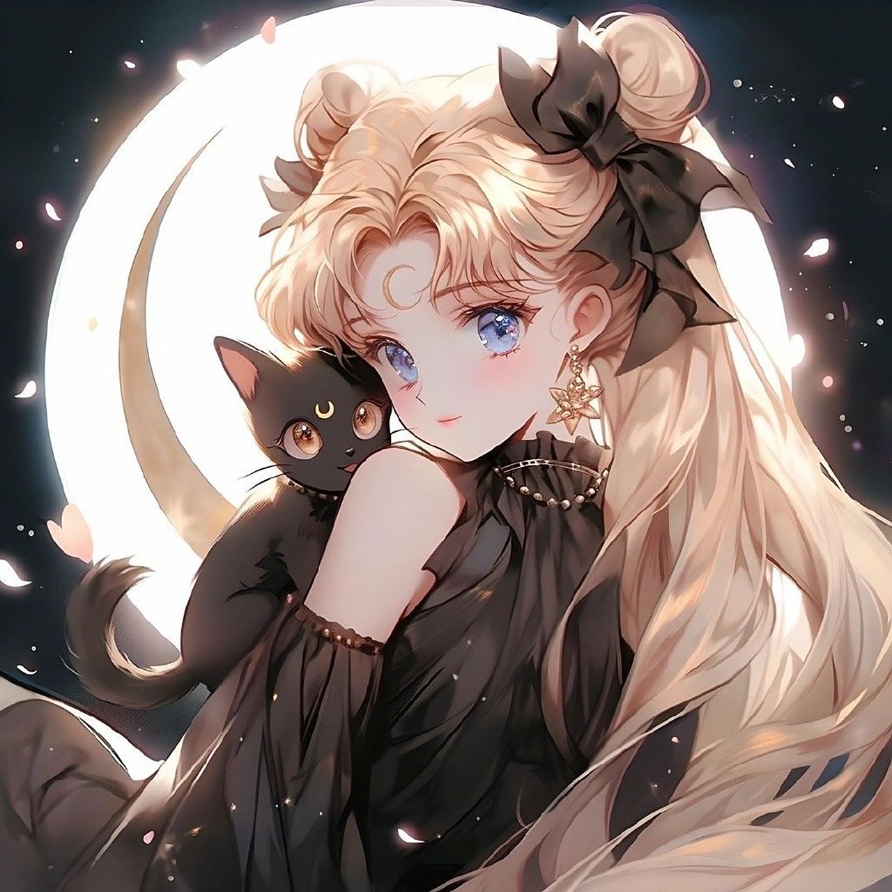 魔法少女月野兔头像分享,这样的少女头像也太好看了吧!