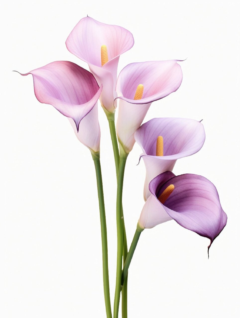 绘画素材~马蹄莲  马蹄莲以其独特的马蹄形状花朵而著名,是艺术家们