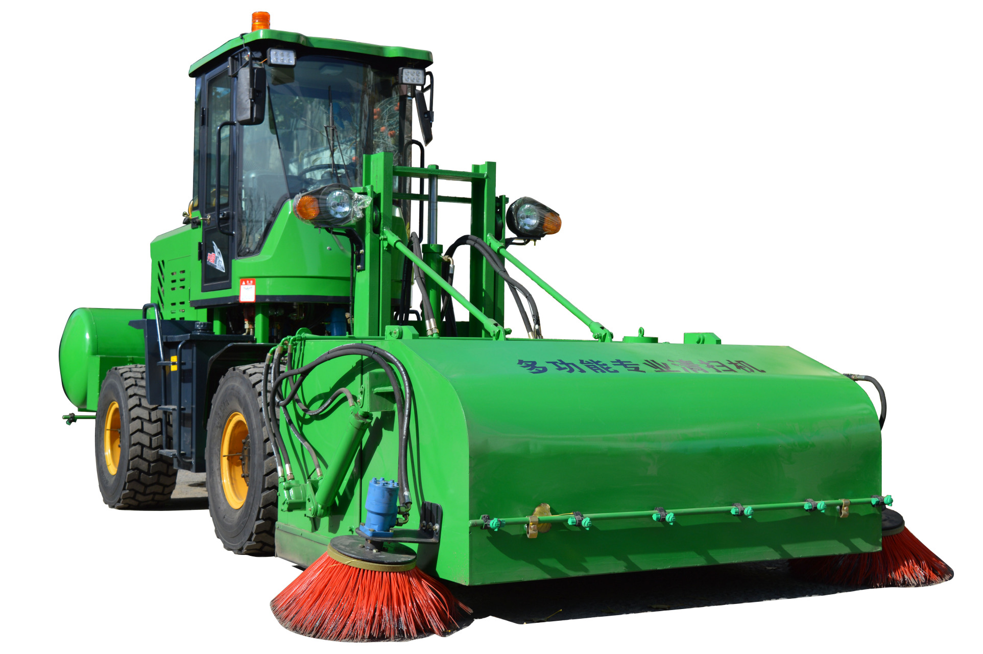 装载机清扫器可以清扫哪些类型的物质