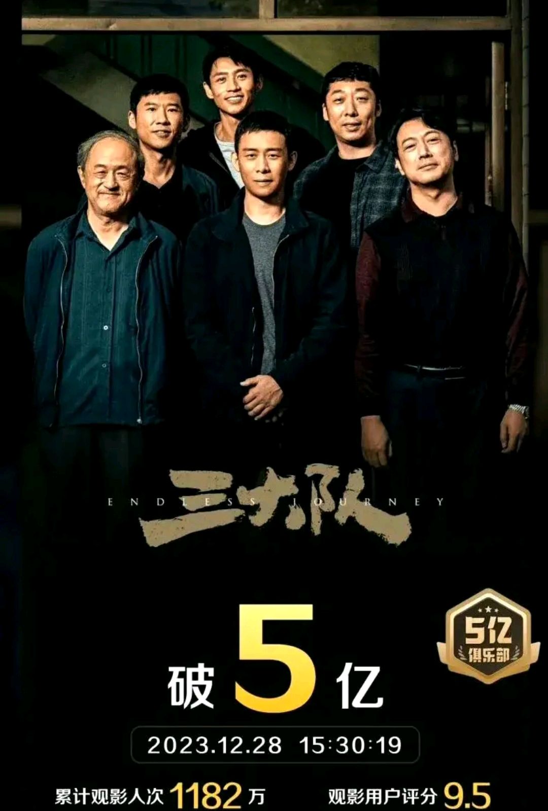 豆瓣评分7.8,票房破5亿,张译领衔追凶12年,展现一线刑警的担当