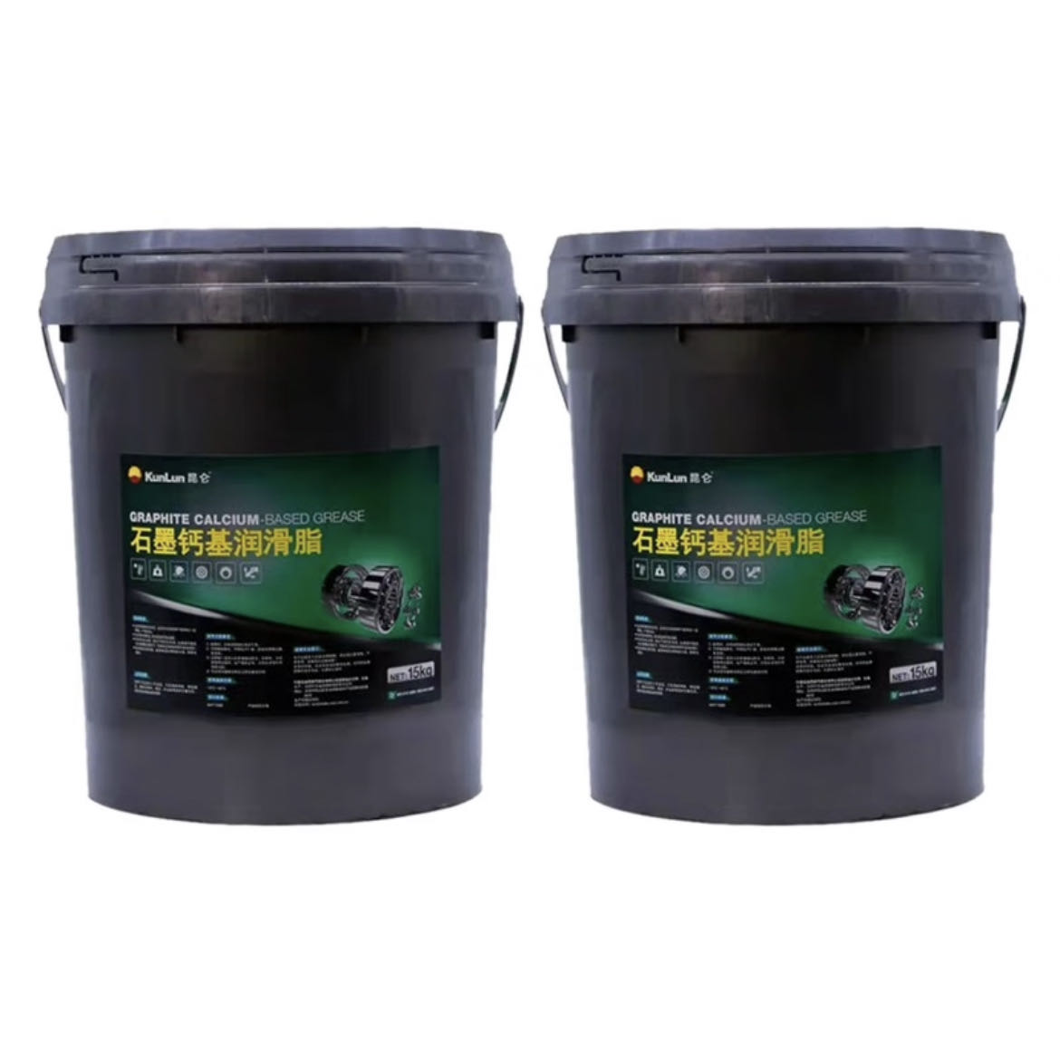 中国石油 昆仑润滑脂 昆仑石墨钙基脂 15kg