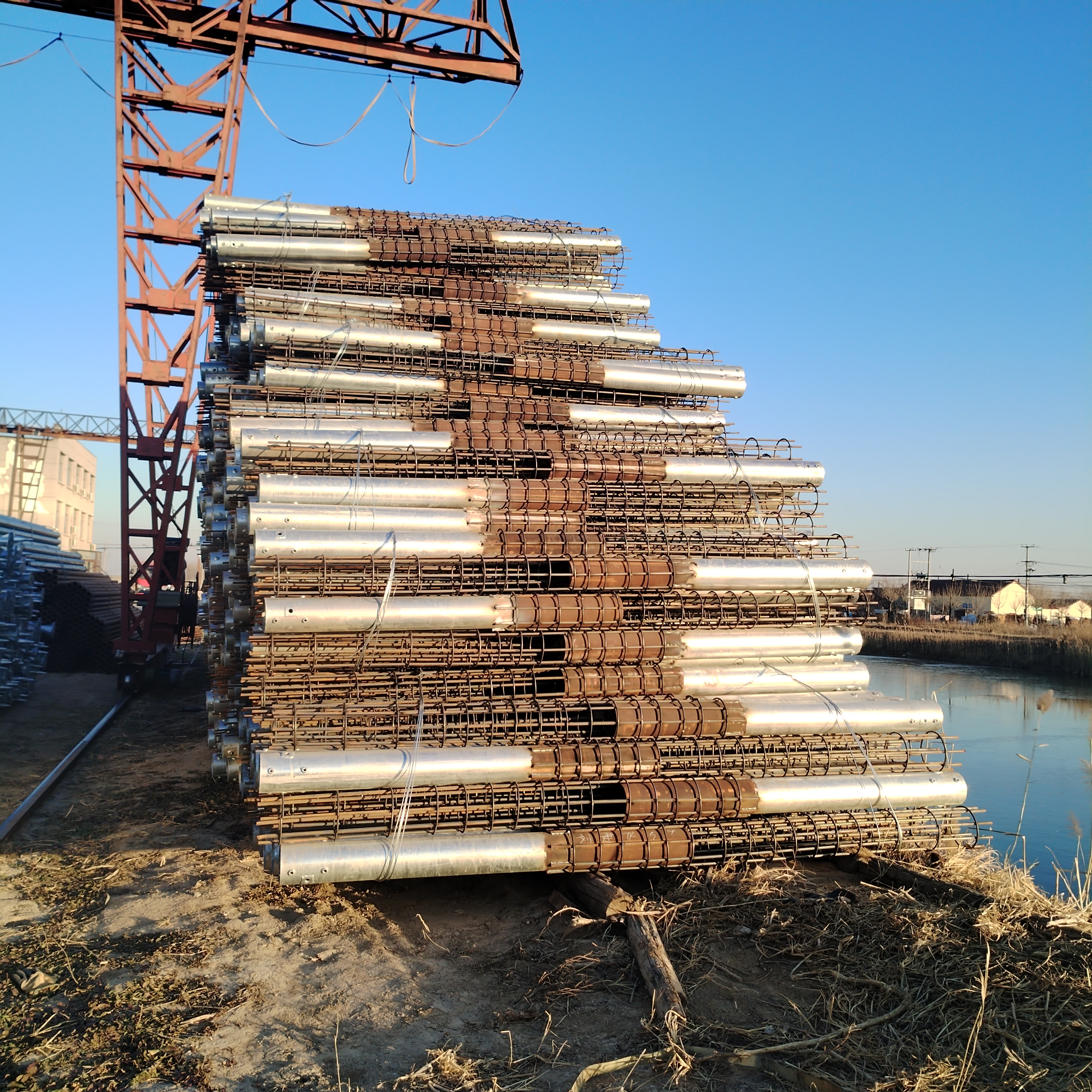 光伏螺旋地桩预埋灌注桩蛟龙地桩