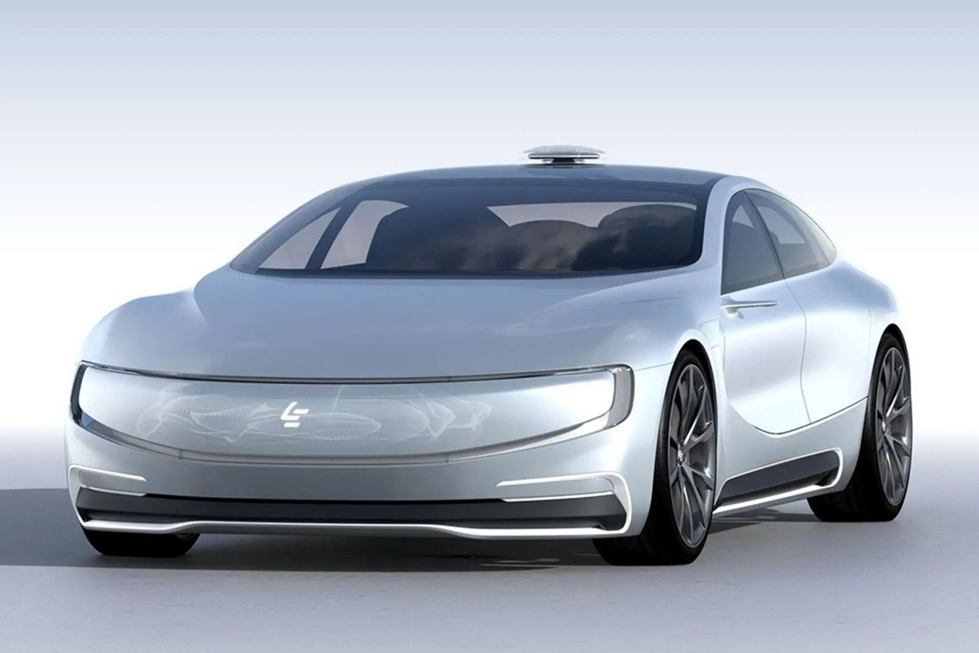 乐视大型概念车lesee静态鉴赏,除了浮夸的车头外,其余设计表现相当不