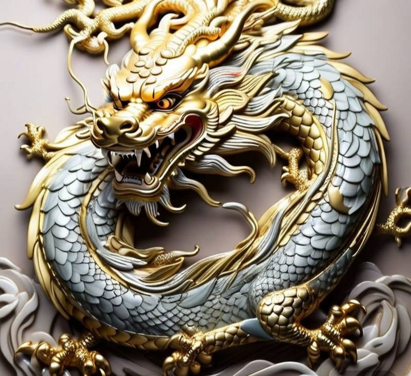 龙年说龙,新年寄语,祈愿纳福:  龙门呈异彩,龙气贯长空,龙图大展春潮