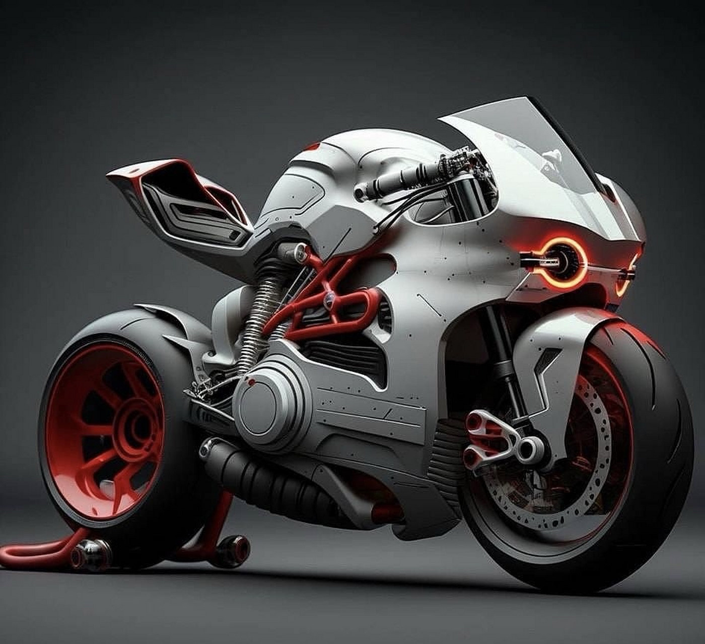 图赏 | 欢迎来到幻想世界第三季 如此科幻的摩托车怎能不爱