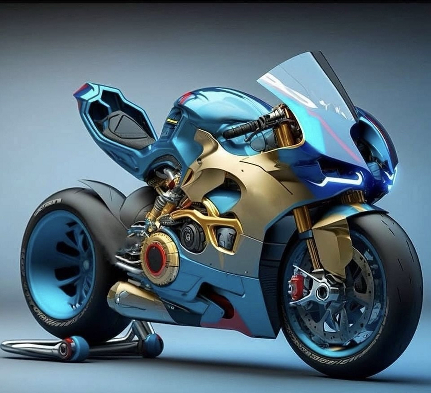 图赏 | 欢迎来到幻想世界第三季 如此科幻的摩托车怎能不爱