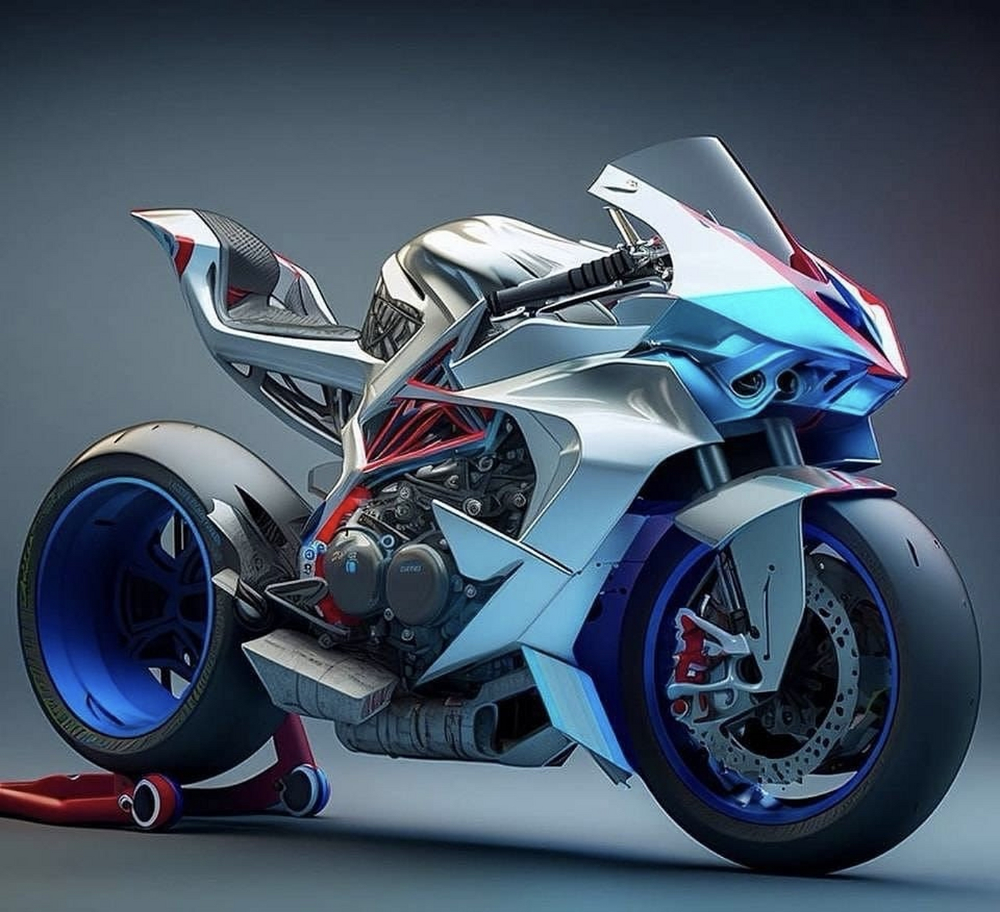 图赏 | 欢迎来到幻想世界第三季 如此科幻的摩托车怎能不爱