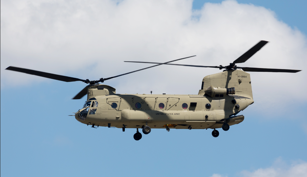 ch-47f支奴干重型运输直升机,无法超越的经典