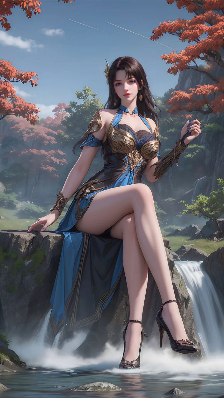 大主宰:九幽雀 美腿 ai 壁纸